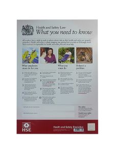 St. Johns Ambulance Health and Safety Law Poster (2009)